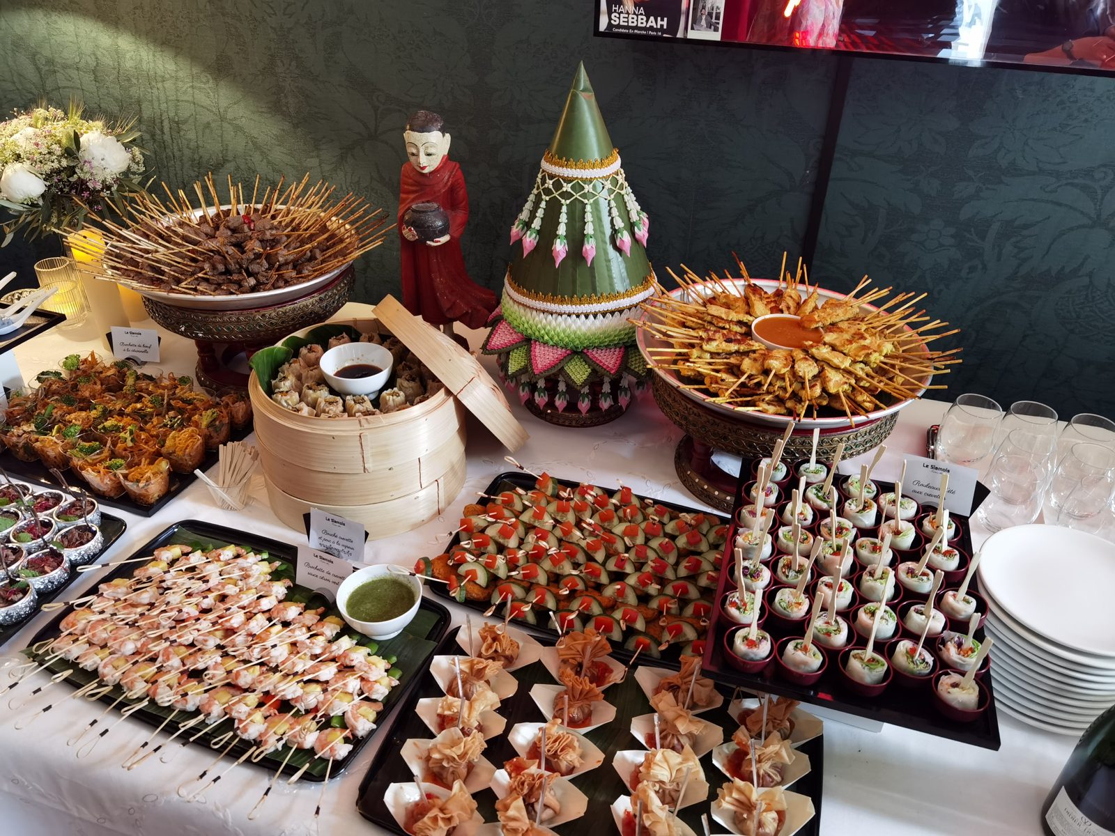Buffet thaï et asiatique