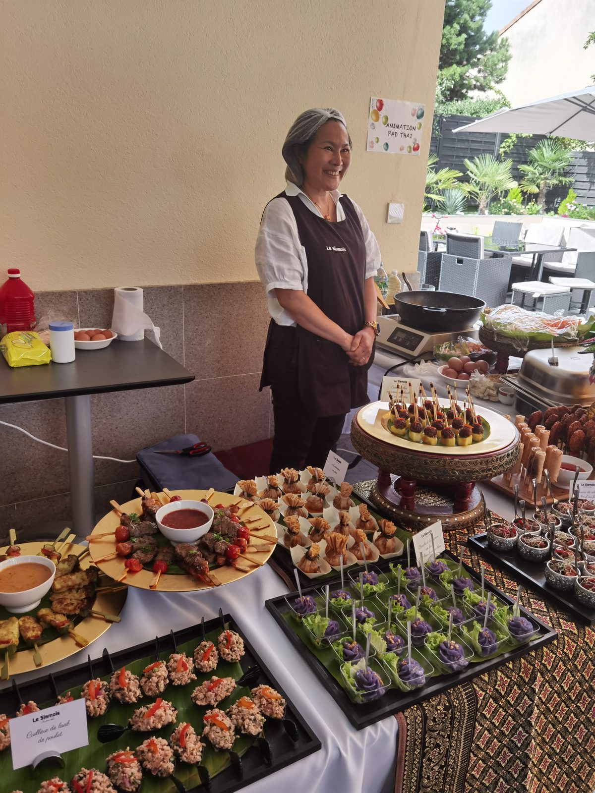 Chef en animation culinaire