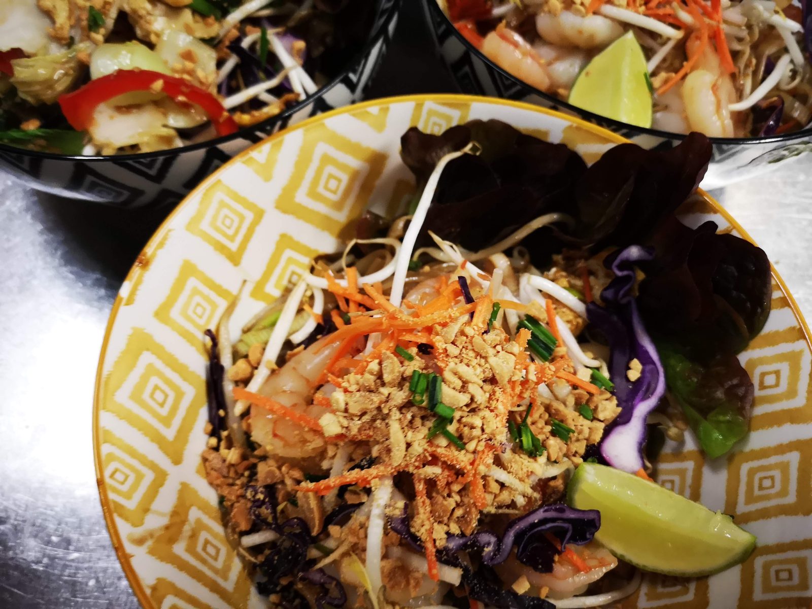 Pad Thaï au wok